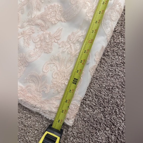 🩷LanTing Sz 6-8 Pink Dress Lace NWT🩷 Measurements Included! - Picture 12 of 16